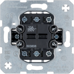 503808 mechanizmy Łącznik wieloklaw przyciskowy 2 x zestyk zmien z oddz zac wej