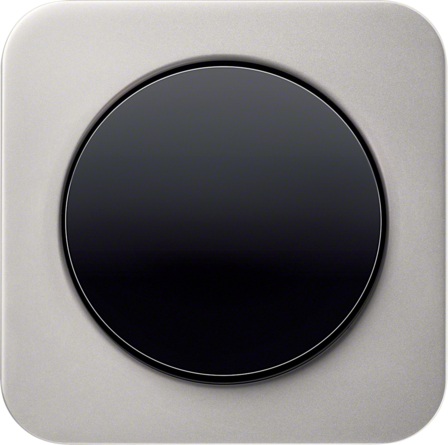 Stal nierdzewna, szczotkowana / Tworzywo czarny połysk