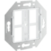 GMKS49010 tehalit.WA Płytka nośna Keystone UAE 4-krotna PC-ABS bezhalogenowy biały
