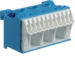 KN14N QuickConnect Blok samozacisków neutralny,  niebieski,  3x16 +11x4mm&sup2;, szer. 60mm
